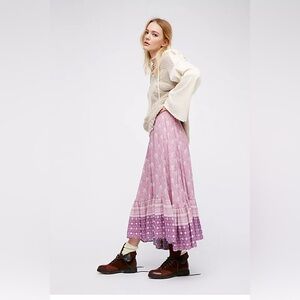 Spell Oracle Bohemian Pink Skirt